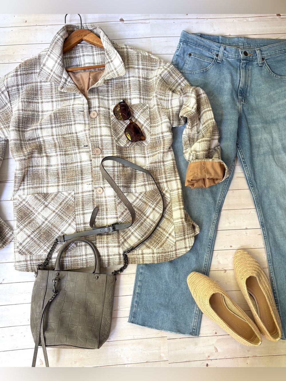 Minimum Copenhagen check overshirt